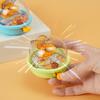 Mini Finger Basketball Shoot Game Handheld Desktop Basketball Hoop Game Machine Push Basketball Launching Toy Toddlers Party Favors