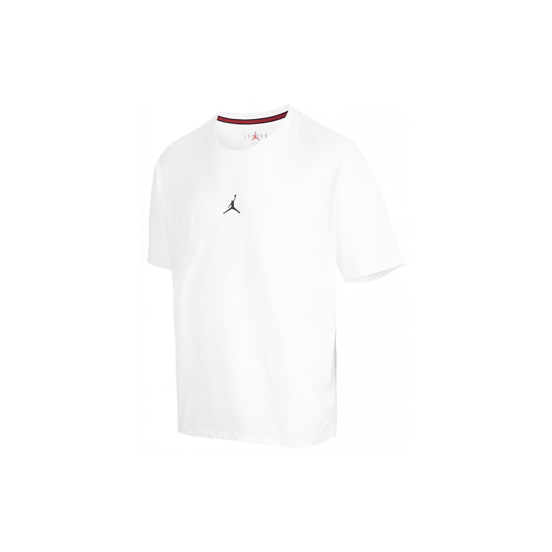 

Jordan American Retro Logo Print Sports Celebrity Neck Short Sleeve SS22 Футболка мужская белая DH8922-100 XXL