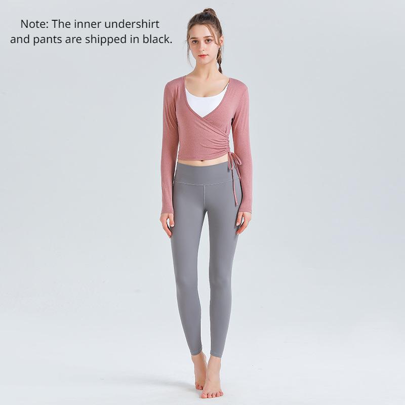 Neues nacktes Yoga-Kleidungsset für Frauen, das Feuchtigkeit ableitet und schwitzt, Trainingsoberteile, hoch taillierte Yoga-Fitness-Kleidung, dreiteiliger Anzug