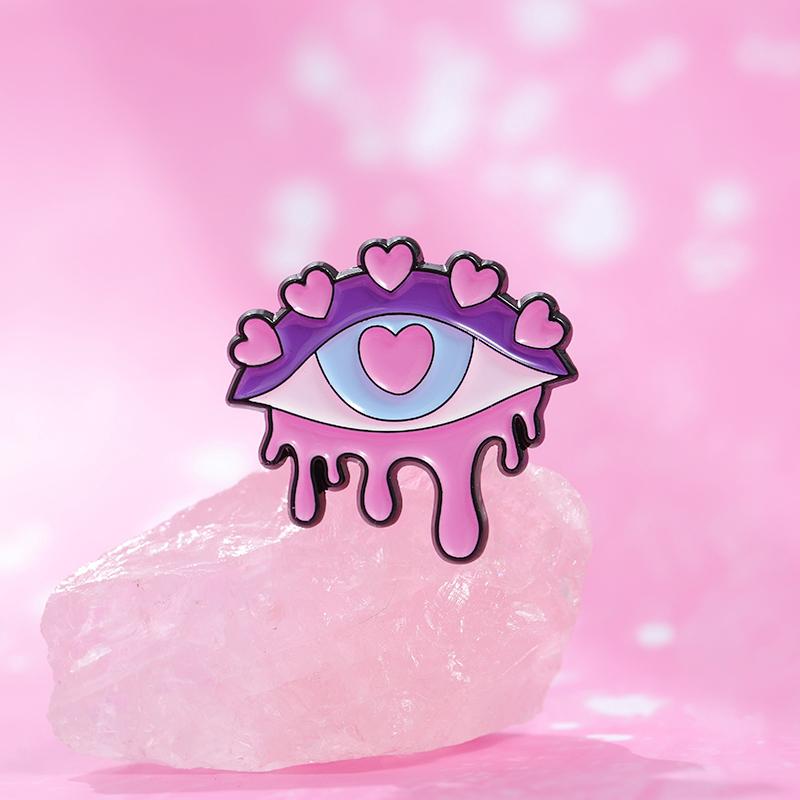 Punk Gothic Enamel Pins 4-7 Pcs/set Cute Ghost Halloween Cool Cowboy Brooches Lapel Badges Jewelry Gift for Fans Friends