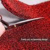 PVC Anti-Slip Waterproof Door Mat - Customizable Thick Entryway Rug