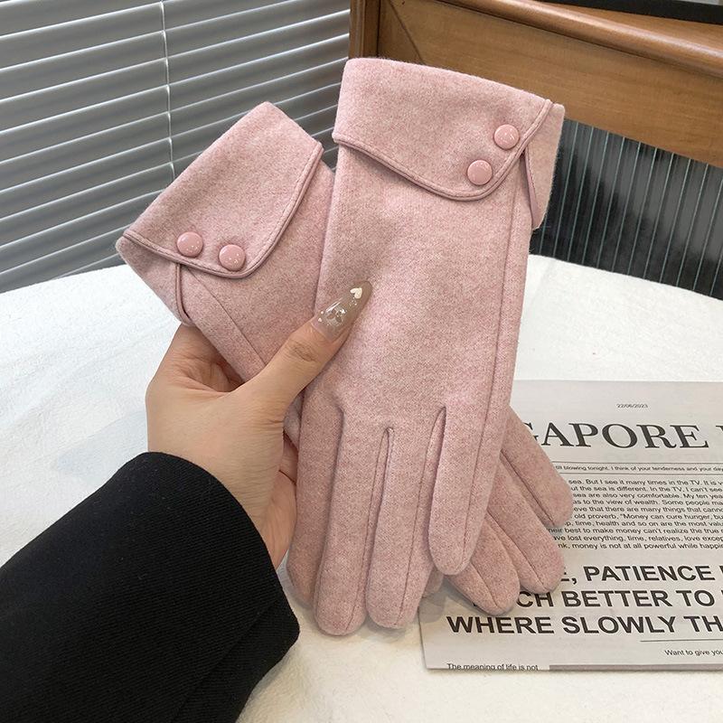 New women s thin velvet thickened cycling electric car cold wind fashion розовый