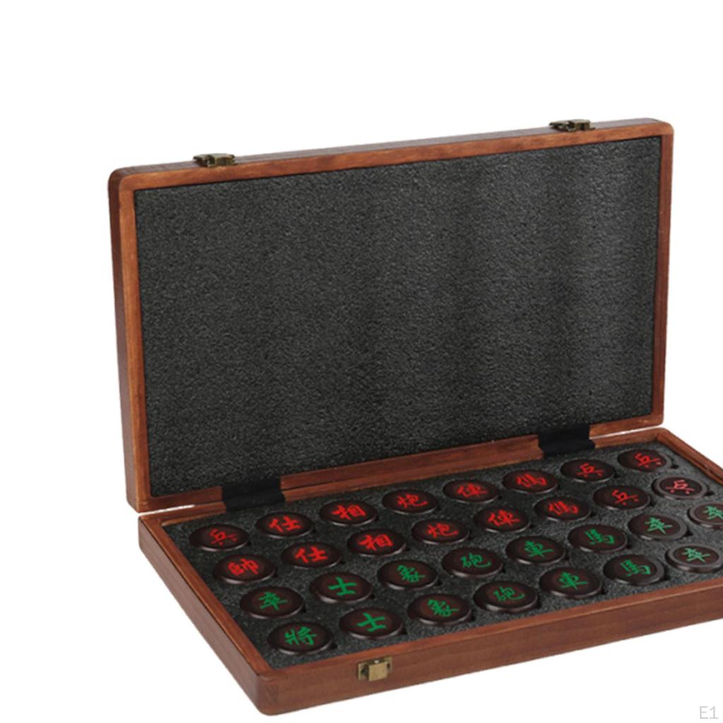 Chinese Chess Game Set,Folding Board,Strategy,Educational,Portable,Unique,Professional,Xiangqi