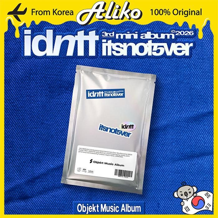 [ПРЕДЗАКАЗ] idntt - 3-й мини-альбом - itsnotover (Музыкальный альбом Objekt)