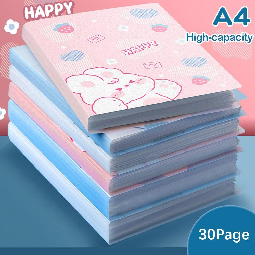 Plast Arkiv Bag Gjennomsiktig Bag Fil Oppbevaringspose Vanntett Arkiv Mappe Arkiv