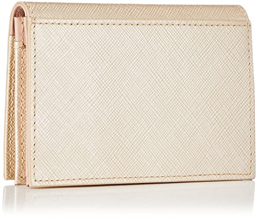 Jill Stuart Gloria Women's Leather Business Card Holder with Ribbon Motif, JSLW3AM1