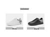 2025 Autumn Trendy Men's Genuine Leather Casual Lace-up Skate Shoes, Color Block Design