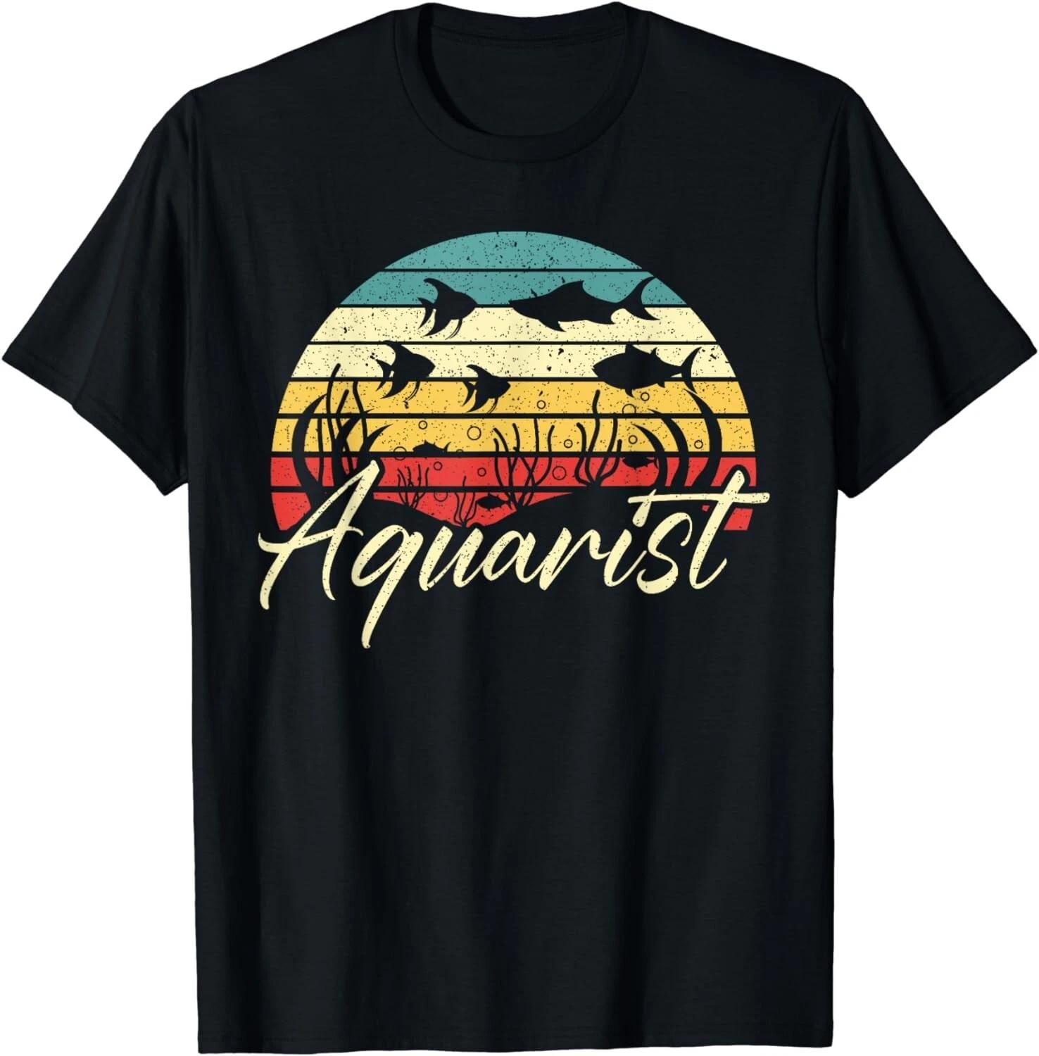 Aquarist Fish Collector Aquarium Junkie Fish Lover Gift Unisex T-Shirt XL