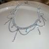 Collana di Perle Fatata Stile Coreano - Catena Clavicola Elegante e di Tendenza per Donna