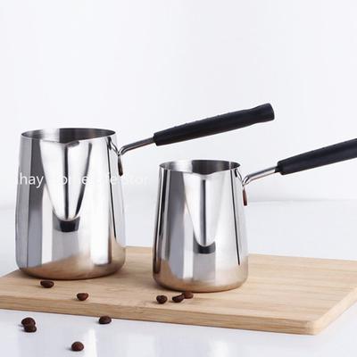 Wachsschmelztiegel mit Edelstahlgriff, DIY-Kerzenseife, Schmelztiegel, Duftwachs, Metall-Kaffeekanne, Toroid-Krug, Latte-Krug