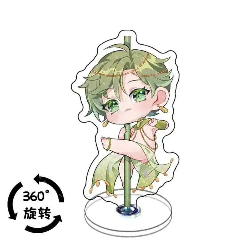 Creative Cartoon Game Anime NU: Carnival Love Pop Acrylic Stand Aster Figure Eiden Statue Garu Desk Ornaments Fans Collect Gifts