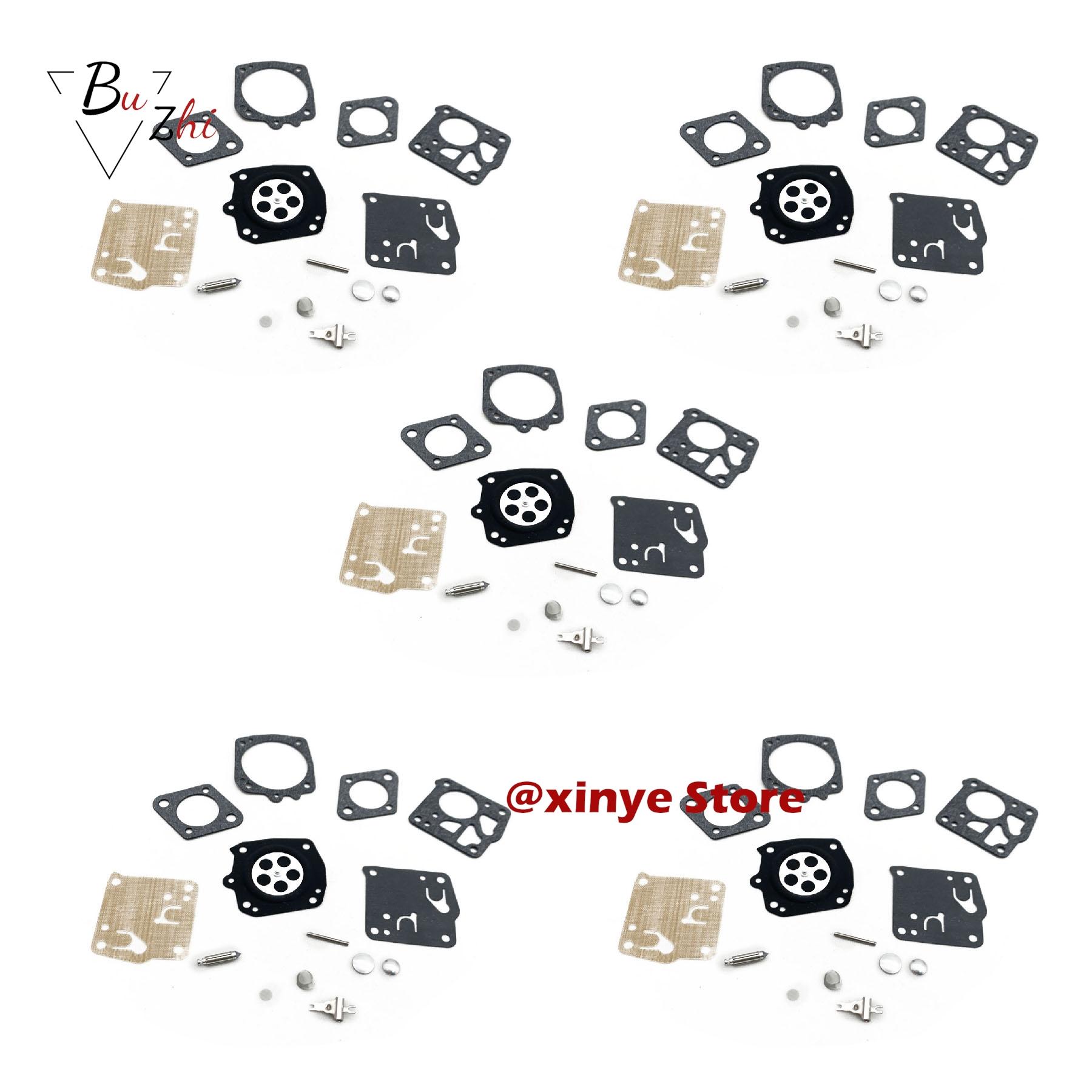 10sets/5sets Carburetor Repair Kit For Tillotson RK-23HS RK-17HS Husqvarna 61 162 165R 265RX 268 181 272XP 2100 288 480 5sets