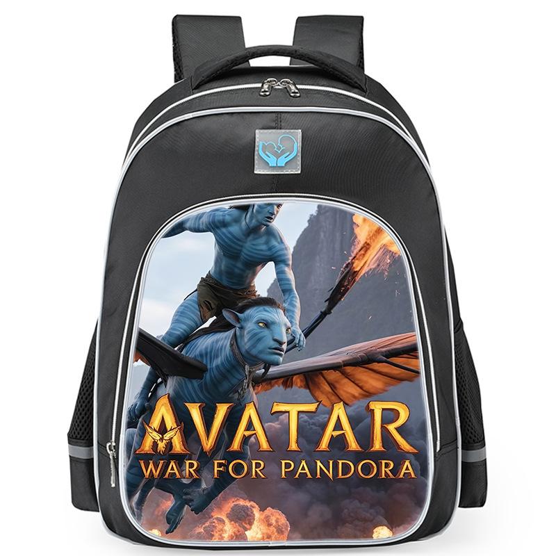 Zaino Periferico Serie Avatar3 Striscia Riflettente Zaino Scolastico