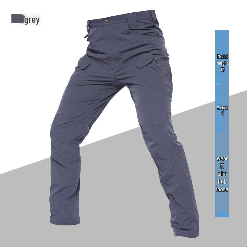 

TEHABG Men s Tactical Stretch Short-Sleeve Pants - Summer Slim Fit Military-Style Outdoor Workwear 4XL сірий колір