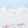 Montagut Girls' Abstract Line Print Long-Sleeve T-Shirt