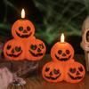 Halloween Ball Party Table Atmosphere PVC Glow-in-the-Dark Pumpkin Lantern