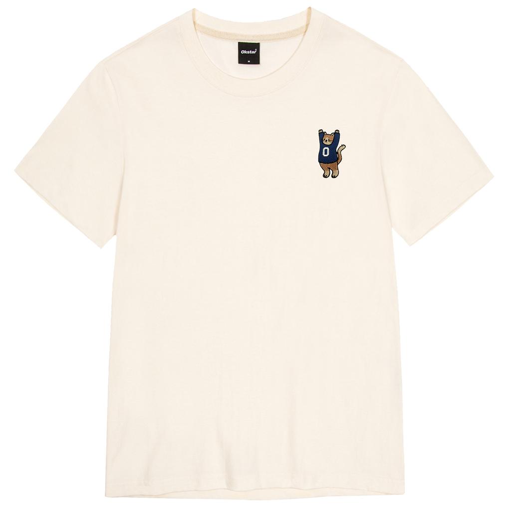 OKSTAR Manseonyang Embroidered Short Sleeve T-Shirt (C Type)