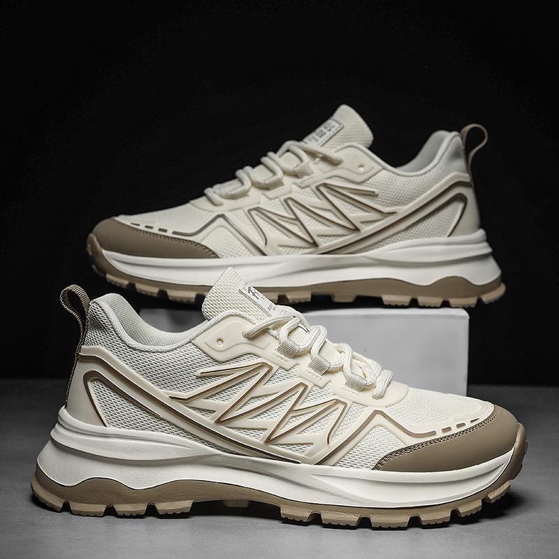 

Кожаная мужская повседневная обувь Мягкие мужские лоферы Мокасины Дышащая повседневная кожаная обувь 44 бежевый