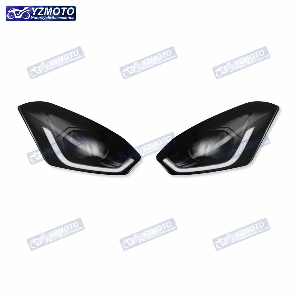 For BMW S1000RR S1000 RR 2023 Motorcycle Headlight Decal Decorate Sticker Headlight Protective Film Stickers