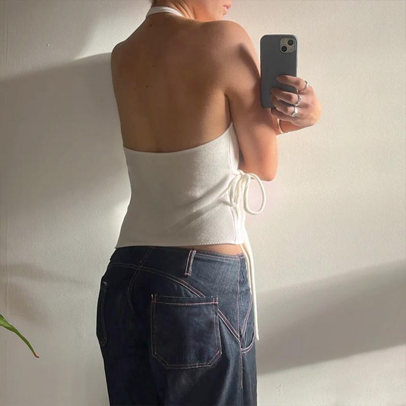 Halter Top Street Wear Camisole