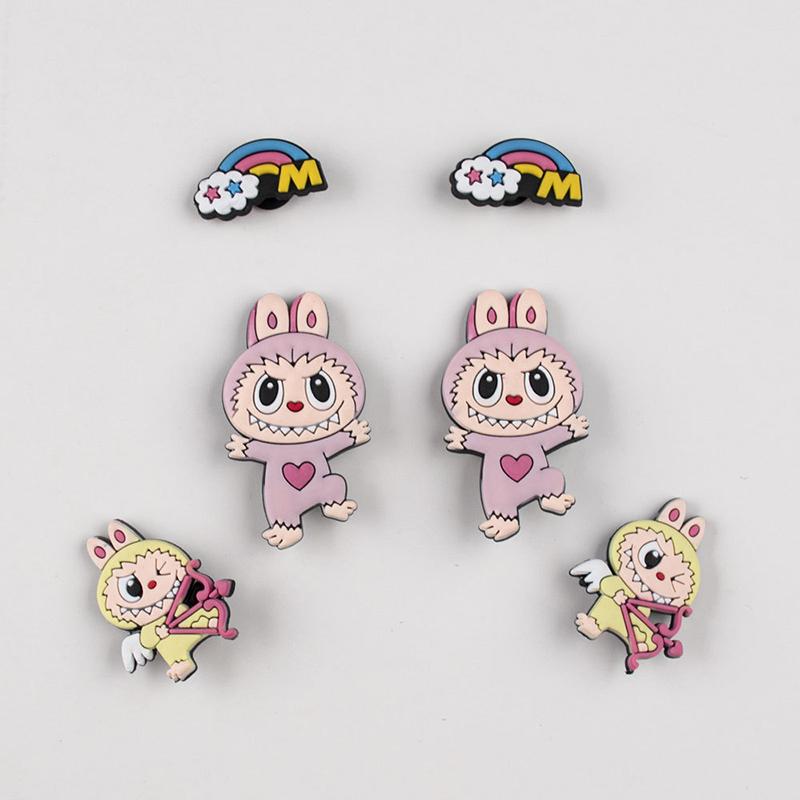 Pingentes de Sapato DIY Decoração Removível Fivela Para Sapato com Furos Acessórios de Pingente de Sapato Festa Infantil Presente para Meninas