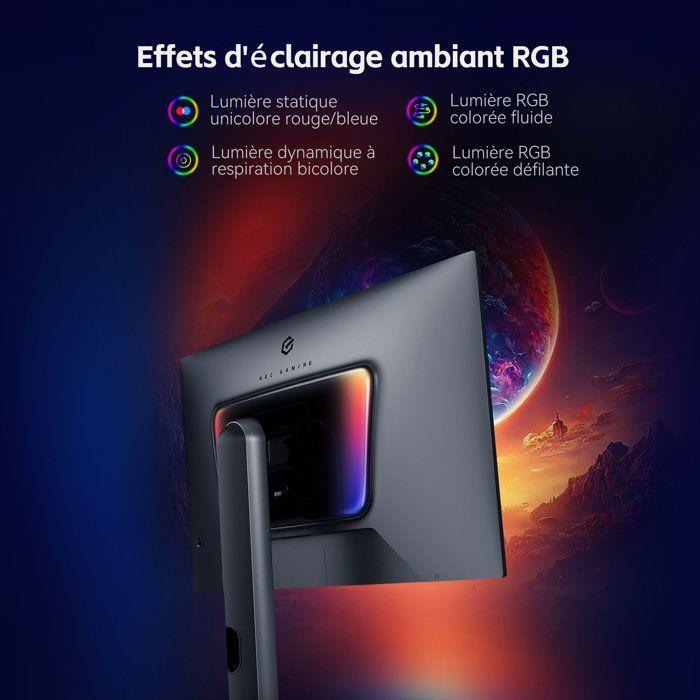 Ecran PC Gamer - HKC - 27 - QHD - 280Hz - Dalle OLED - 0.03ms - GS27QTS