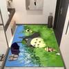 Cartoon T-Totoro Entrance Door Mat Nordic Style Bedroom Living Room Doormat Home Balcony Anti-Slip Modern Home Decor