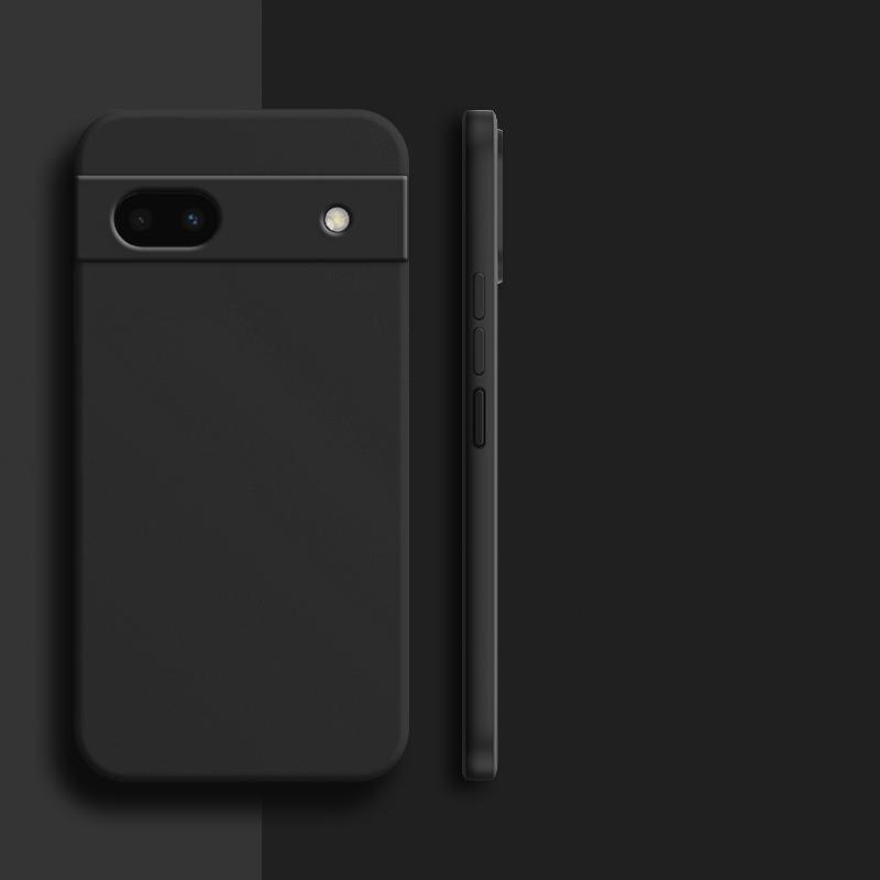 

Чехол для Google Pixel 6A Чехол для Google Pixel 6A 6 Pro Противоударный жидкий силиконовый чехол для задней панели телефона TPU Чехол для Google Pixel 6A Pixel 6A чёрный