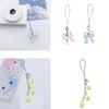 Fashionable Star Phone Pendant Stylish Bag Accessory Cute Bowknot Phone Lanyard