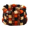 Elegantes Armband aus Holz- und Acrylperlen Elastisches Bequemes Armband Handgefertigtes Schmuckzubehör Geschenk für Sie