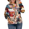 Christmas Sweatshirts For Women Sweater Cute Shirt Fall Pullover Top