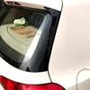 Rear Window Side Spoiler For VW Golf 6 MK6 Standard 2008-2013 Window Trunk Spoiler Canard Canards Glossy Black Splitter