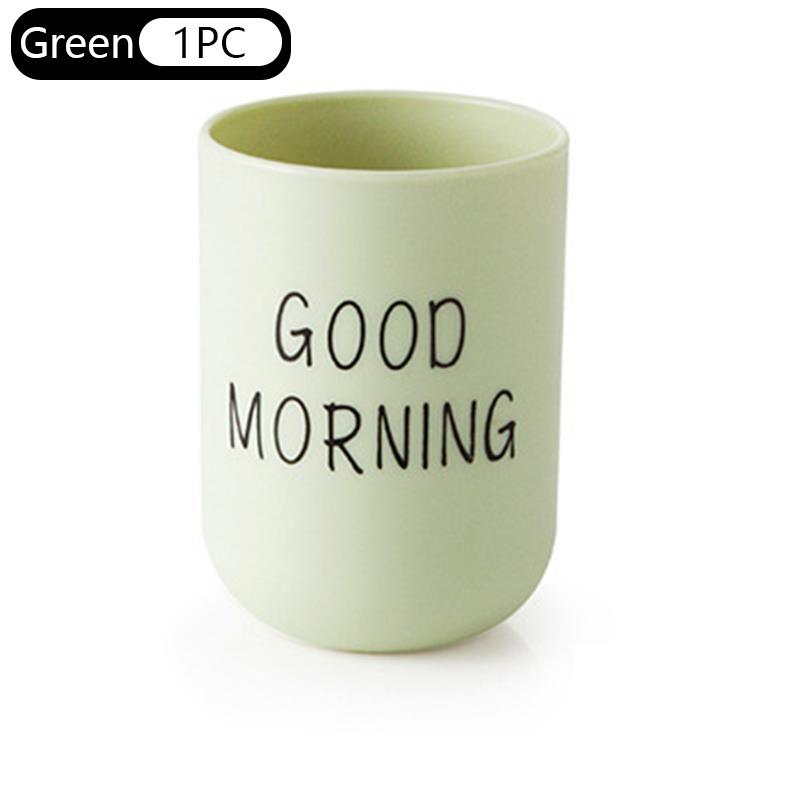 Portable Couple Toothbrush Washing Mouth Cups Plastic Home el Tooth Brush Holder Bathroom Accessories Mouthwash Storage Cups
