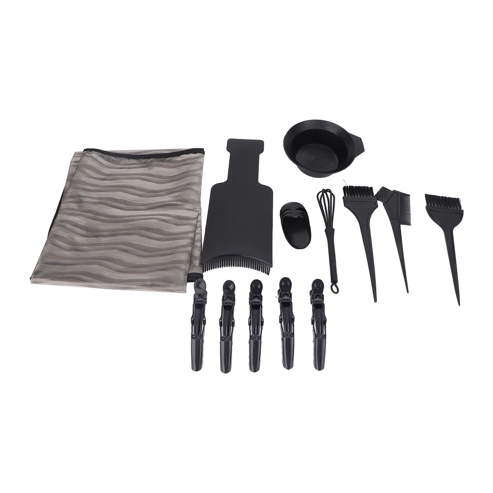 

16 шт. Набор для окрашивания волос DIY Кисти Cape Duckbill Clip Agitator Highlight Board Ear Covers Tinting Bowl