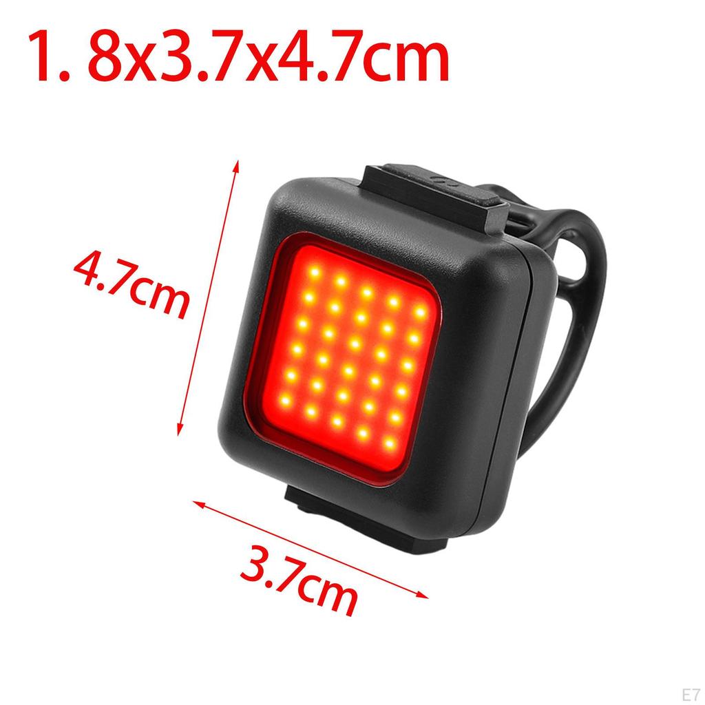 Fahrradscheinwerfer Rücklicht Fahrradtaschenlampe USB wiederaufladbar