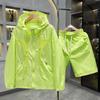 Men's Plus Size Summer Sports Sun Protection Set: Quick-Dry Breathable Loose Shorts & Jacket