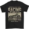 Bonneville Salt Flats Motorcycle Biker Mens T-Shirt 100% Cotton