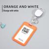 Retractable ID Card Lanyard & Badge Holder with Dual-Use Clip for Work, Campus, or Meal Cards