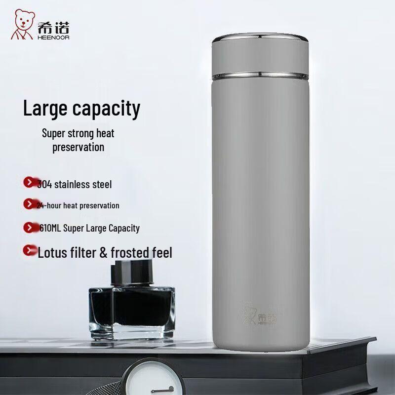 Heenoor 304 Stainless Steel Thermos with Tea Infuser