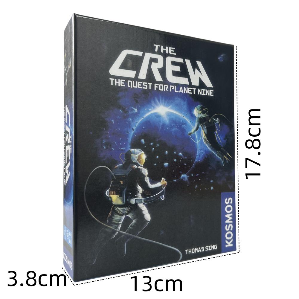 The Crew Pátranie po Planéte Deväť Astronauti Plná anglická Rodinná Oslava Šachovnicová Hra Zábava Veštenie Kartové Hry