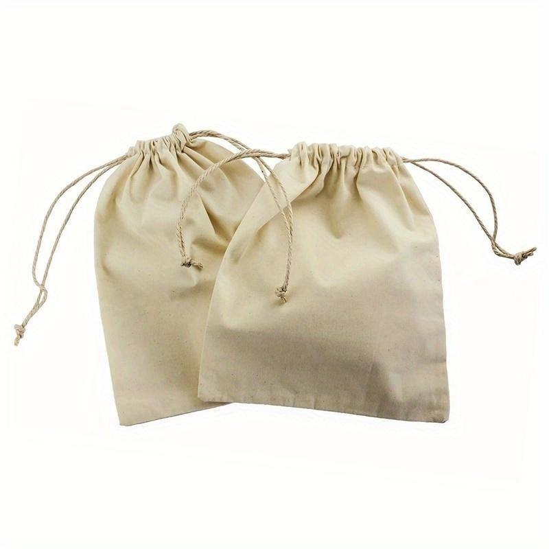 12 Stücke Leinen Jute Tuch Sack Schmuck Beutel Kordelzug Geschenktüten Hochzeit Gunsten taschen