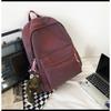 Farbverlauf College-Rucksack: Hongkong-Stil, Großes Fassungsvermögen, Nylon, Spritzwassergeschützt, Schultertasche für Herren.