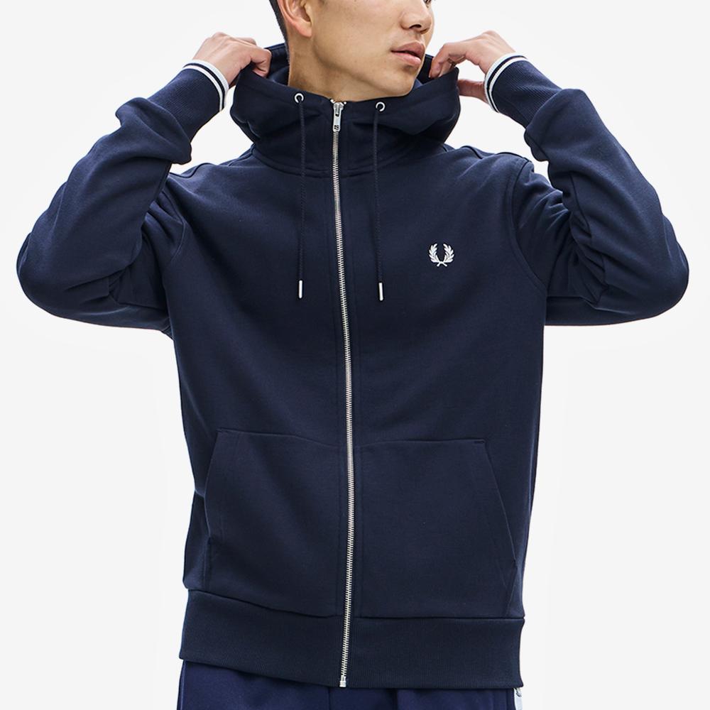 Fred Perry [Baseline] Zip-Through Hooded Sweatshirt (795) Afpm2437536-795