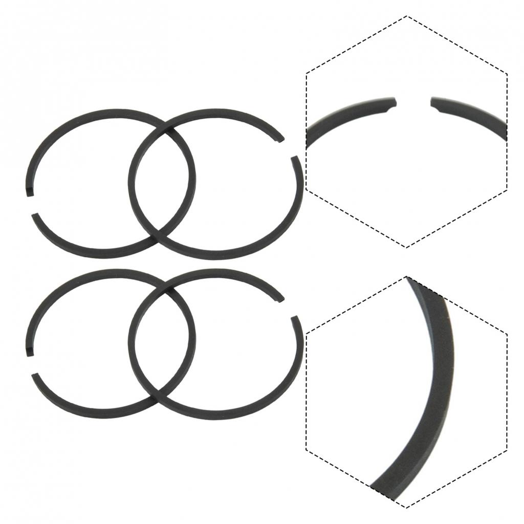 4x piestny krúžok For-stihl FS45 FS75 FS85 34mm-vŕtanie Nahrádza #4137 034 3000