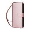 For Samsung Galaxy A57 5G Case 9 Card Slots Zipper Pocket PU Leather Phone Cover with Wrist Strap