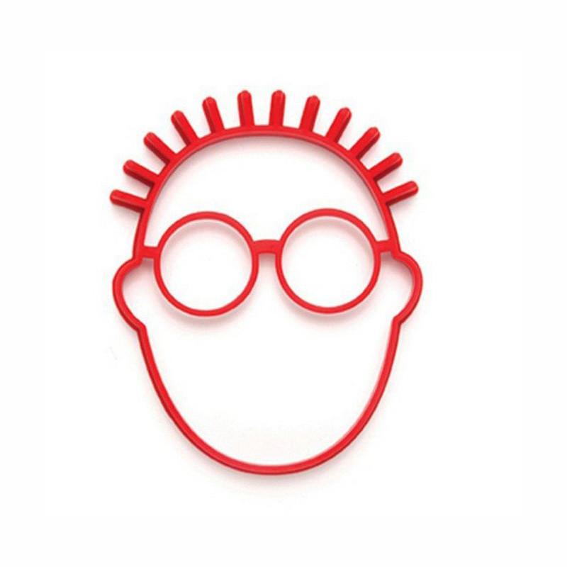 

Яйцо Круглые Силиконовые Кольца Форма для Блинов Кольцо Очки Человек Антипригарная Жарящая Жареная