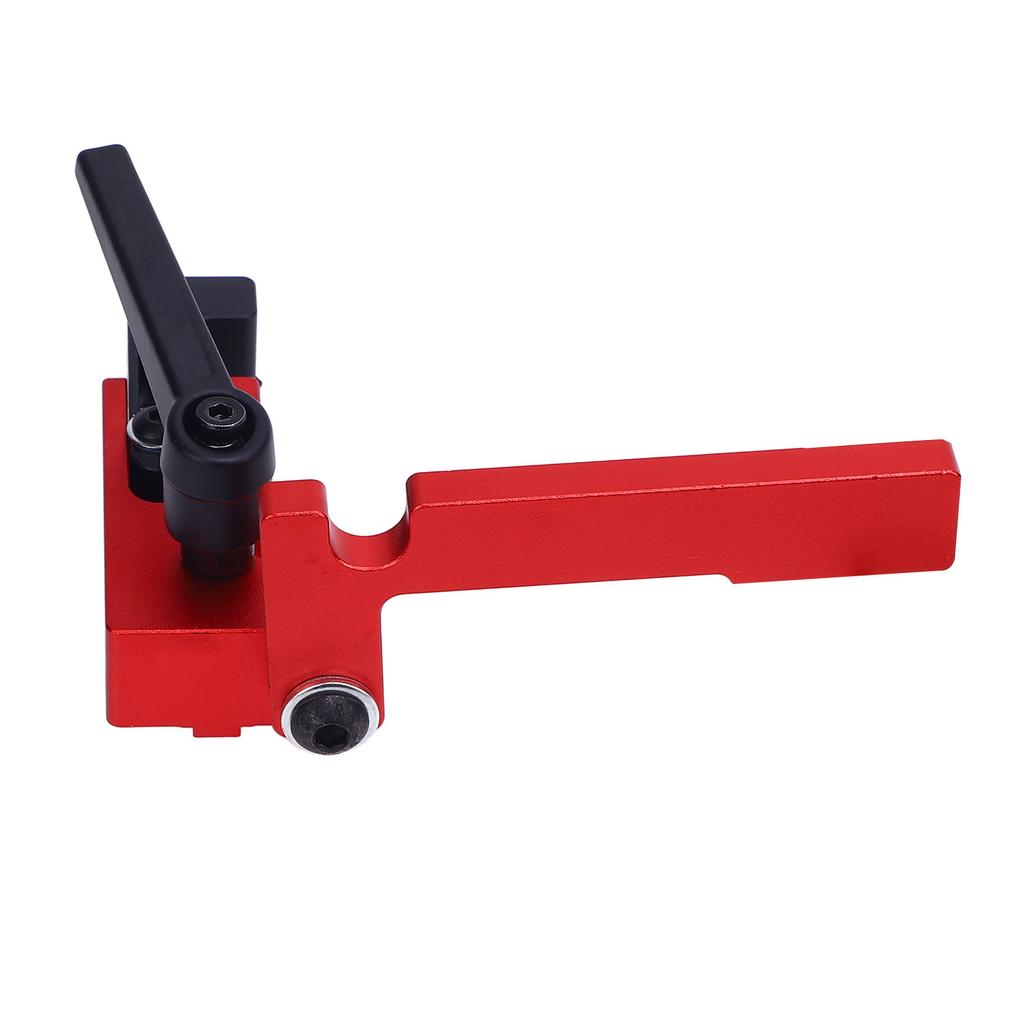 Anschlag für Zaun F75 T-Nut Verstellbar Aluminiumlegierung für Gehrungsschienensystem Holzbearbeitung