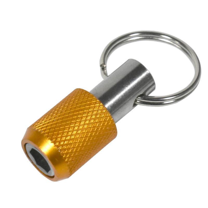Color Alloy Key Extension Rod with Self-locking Mountaineering Buckle for Quick and Easy Hexagonal Extension.