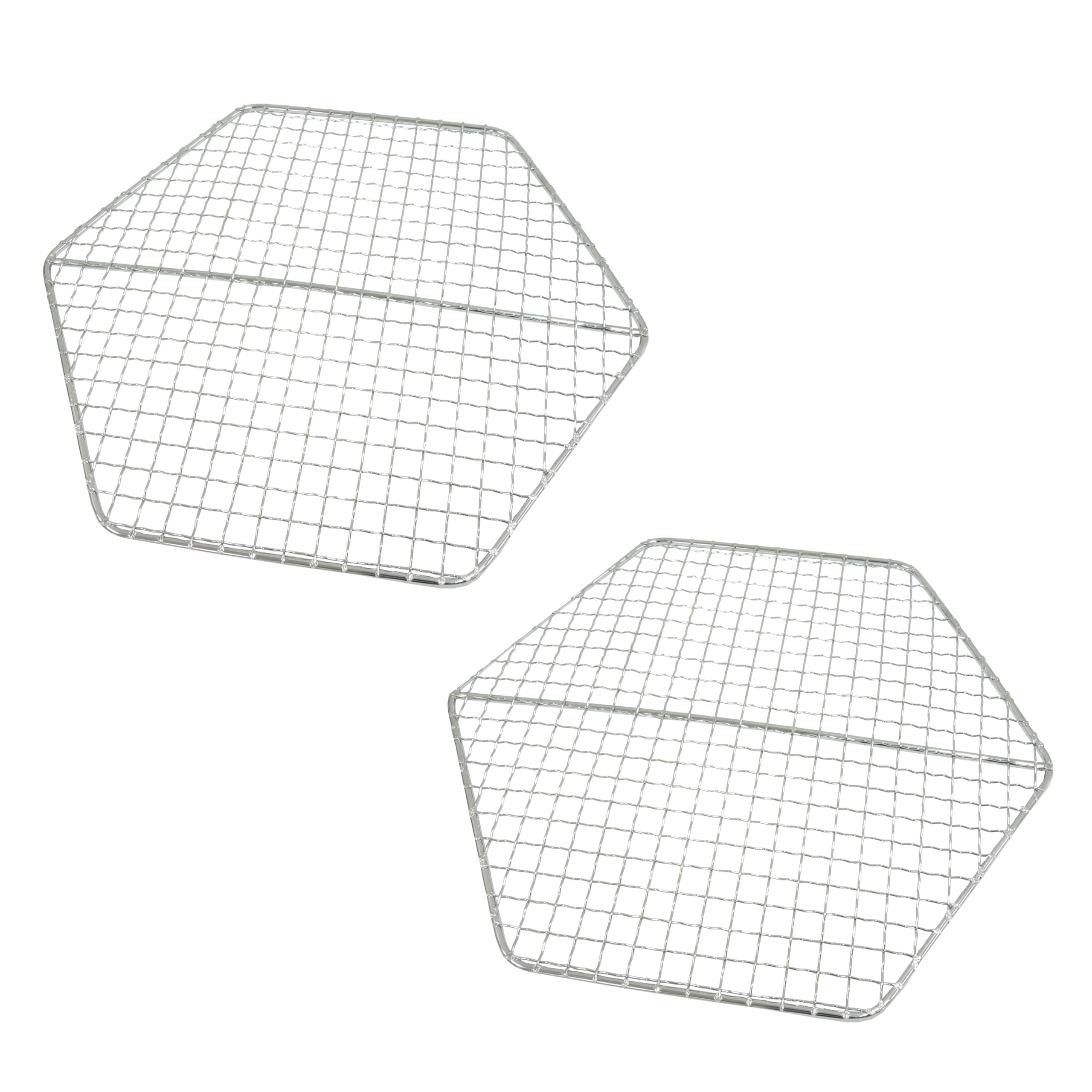 

Captain Stag Hexa Нержавеющая сталь Огонь Средний 285 x 255 мм из (КАПИТАН ОЛЕНЬ) Гриль, Размер, (Набор 2) UZ-13361