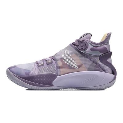 Chaussures de Basketball Li Ning Sonic 9 Homme Baskets Violet Clair ABAR011-4